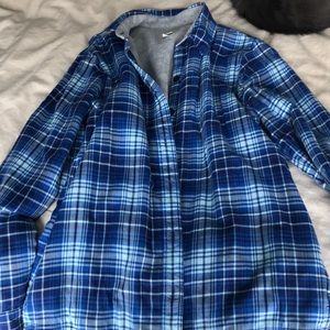 L.L. bean fleece lined flannel